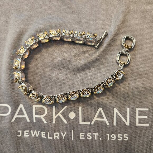 Rare Park Lane  UNICORN Aurora Borealis Gold/Silvertone Crown - Picture 2 of 3